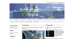 Desktop Screenshot of evtopia.org